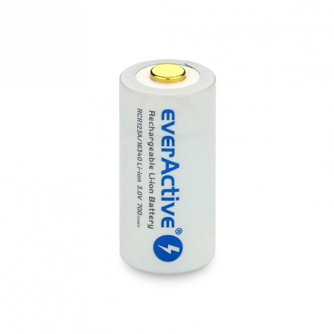 Batterie rechargeable EverActive 16340 700 mAh avec micro USB