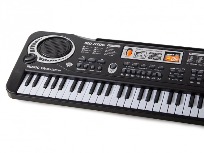 Orgue électronique avec microphone pour enfants