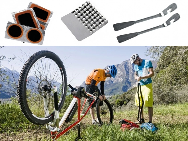 Kit de réparation de chambres à air pour vélos