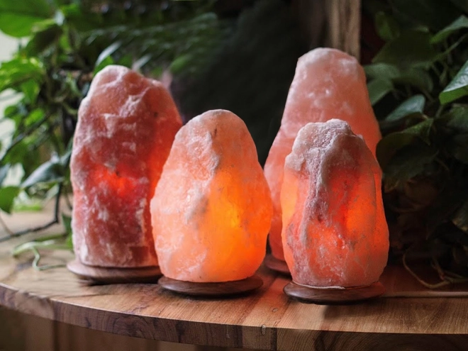 Lampe de sel himalayenne grande ioniseur