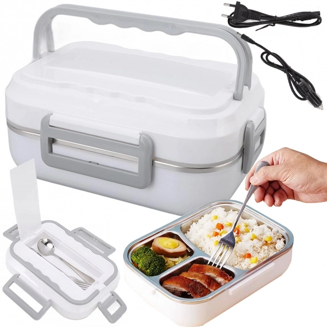 Boîte à lunch chauffante électrique pour voiture