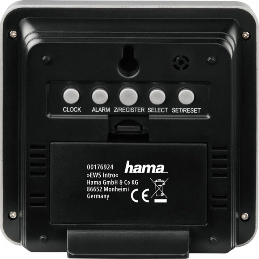 Deux heures de réveil et fonction snooze