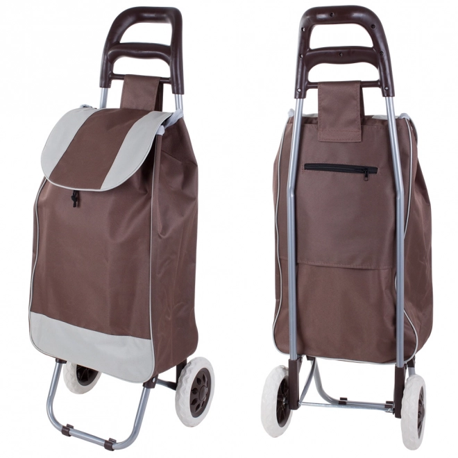 Chariot de courses pliable robuste