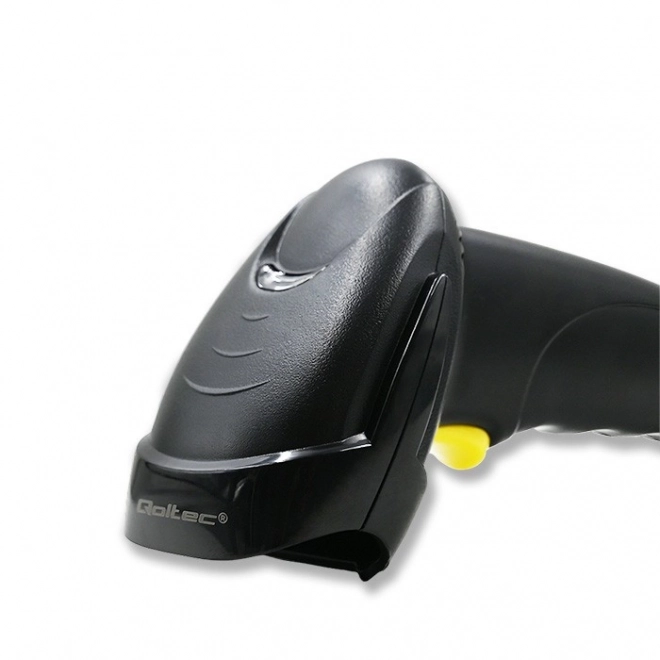 Lecteur de codes-barres laser 1D USB noir