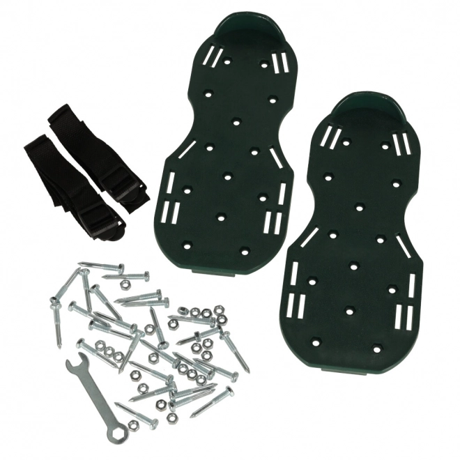 Aérateur déchaumeur chaussures de pelouse avec pointes pour gazon