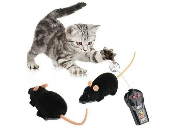 Souris réaliste et amusante à télécommande