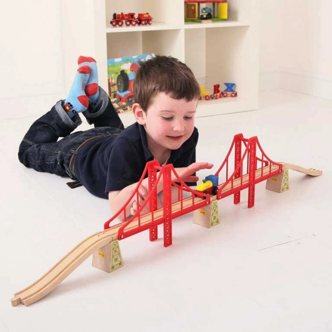 Bigjigs Rail Pont ferroviaire double