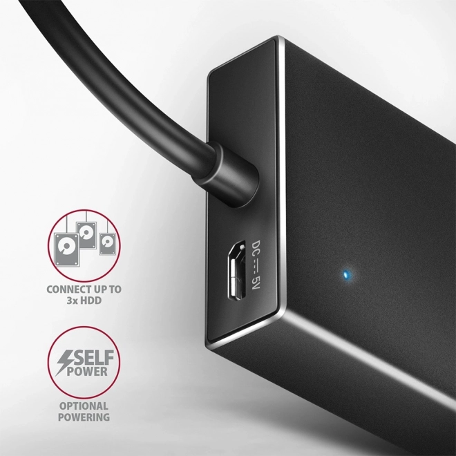 Concentrateur USB 7 Ports AXAGON HUE-F7A