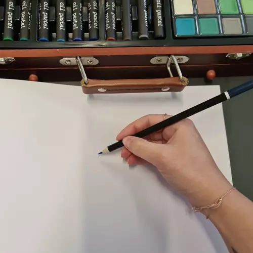 Ensemble de peinture dans une mallette - 128 pièces Maaleo 21644