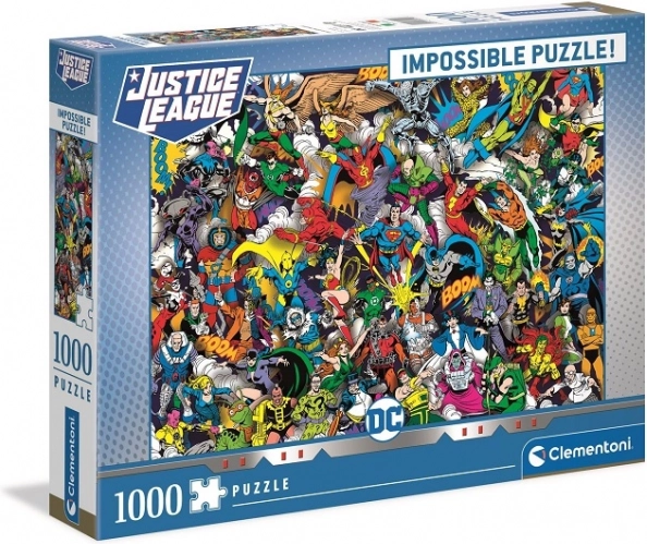 Puzzle Clementoni Impossible : DC Comics Justice League 1000 pièces