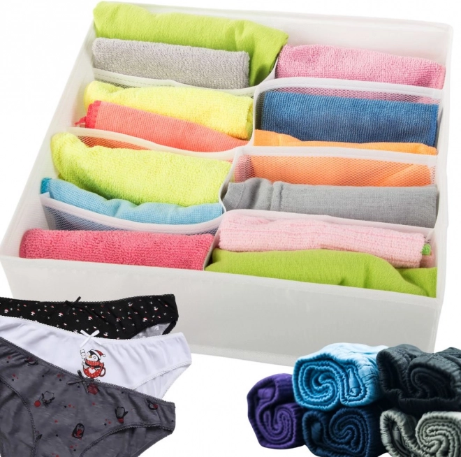Organiseur pratique pour tiroirs avec 8 compartiments