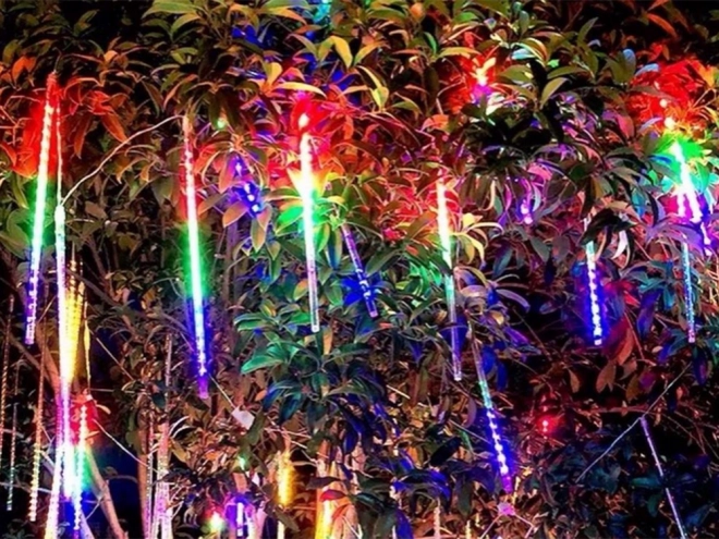 Éclairage LED de Noël neige tombante 50cm IP44