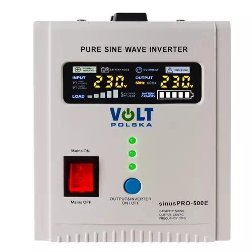 Source d'alimentation de secours Volt Polska sinusPRO-500E