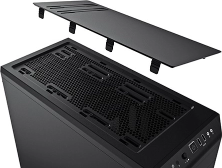 Capot supérieur réglable pour silence et performance