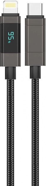 Foneng XS05 câble USB‑C vers Lightning avec PD 27 W, 1,2 m, noir