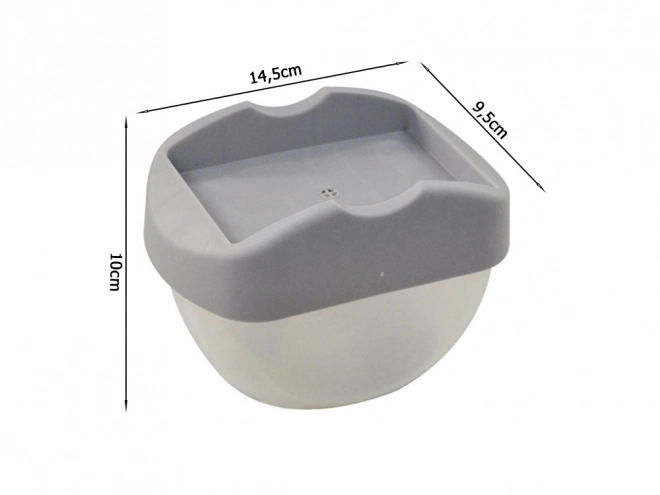 Distributeur de savon avec réservoir pour éponge