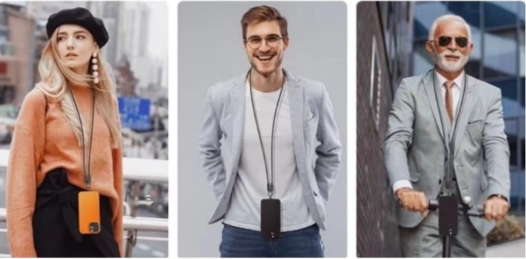 Lanière mains libres pour téléphone