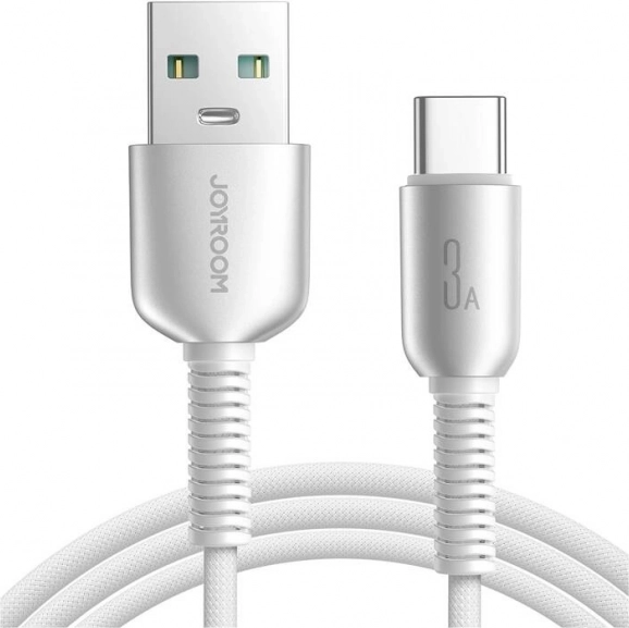 Joyroom câble USB-A vers USB-C 3A, tressé, 1,2 m, gris