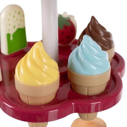 Glacier pour enfants - chariot sur roulettes avec accessoires
