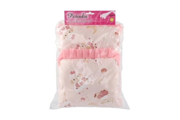 Oreiller avec coussin pour poupées