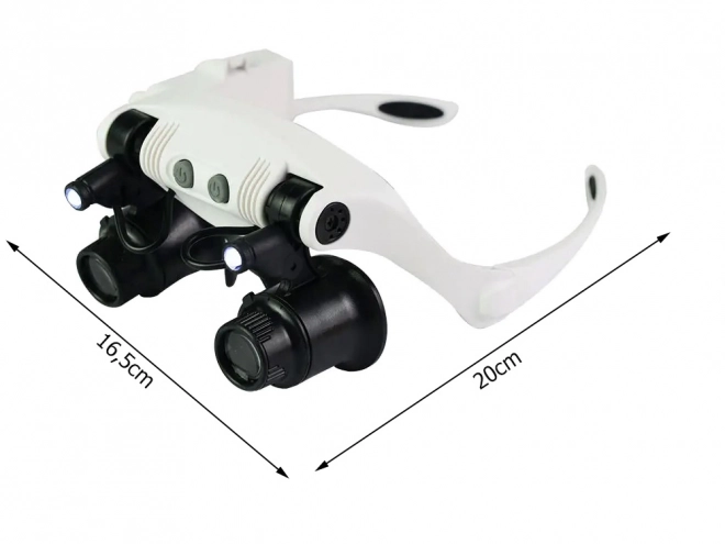 Lunette loupe avec LED pour réparations