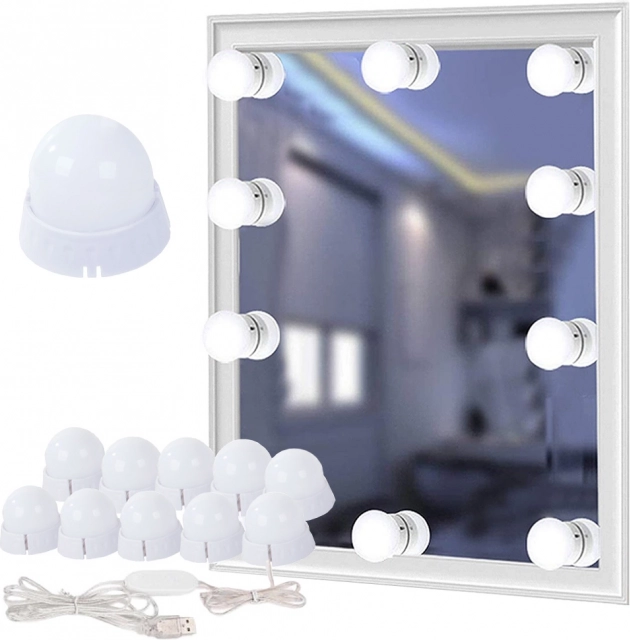 Lumières LED USB pour coiffeuse et miroir