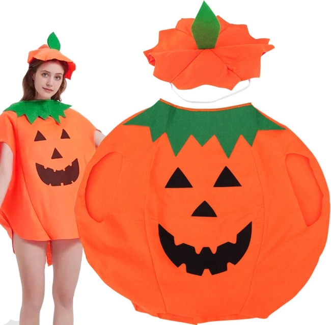 Costume citrouille pour Halloween