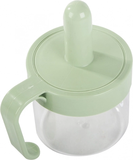 Anse confortable et couvercle sécurisé