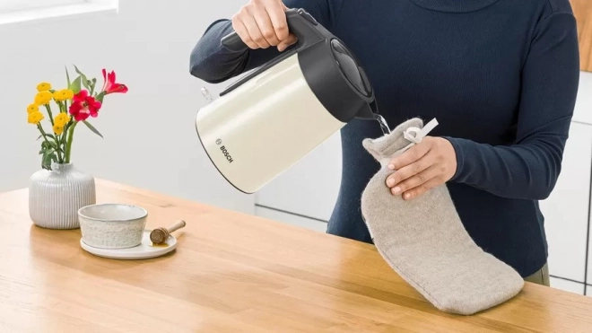 Bouilloire électrique Bosch beige 1,7l