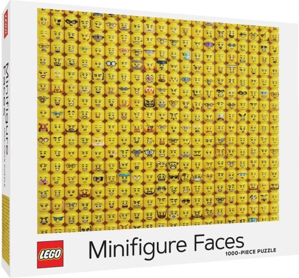 Chronicle Books Puzzle LEGO visages de minifigurines 1000 pièces