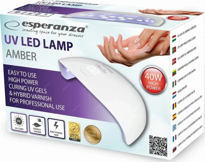 Lampe UV LED pour vernis hybride Emeraude