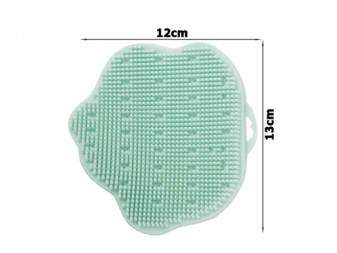Brosse massante et nettoyante en silicone