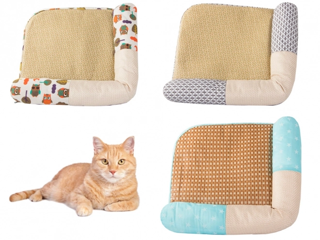 Tapis de couchage pour chats - grattoir taille L