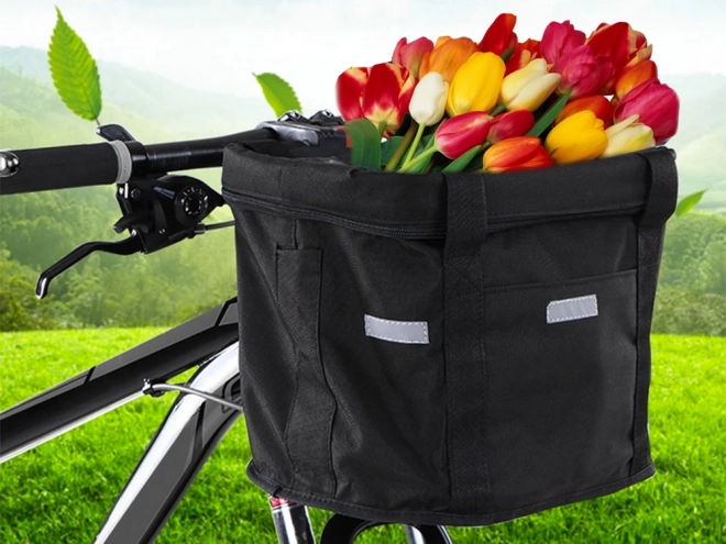 Panier en métal pour vélo avec clic