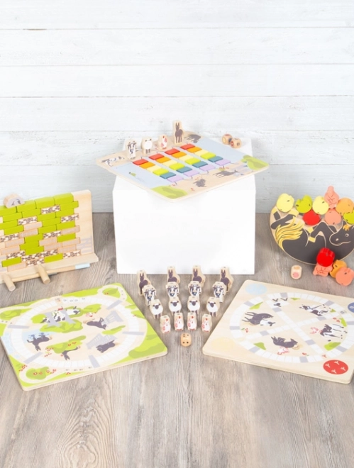 Mur vacillant en bois jeu