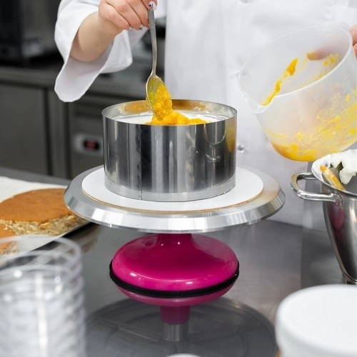 Moule à gâteau 20 cm en acier inoxydable