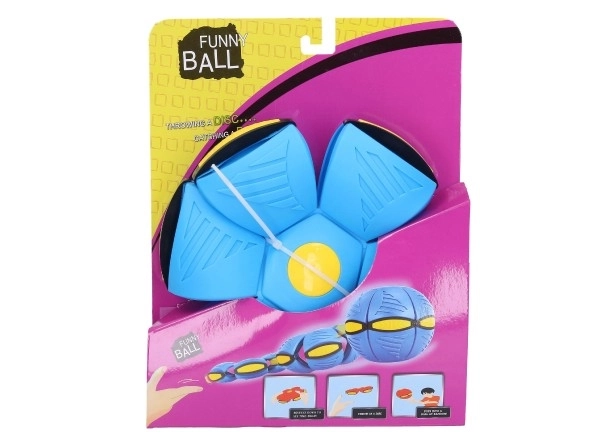 Balle plate transformable