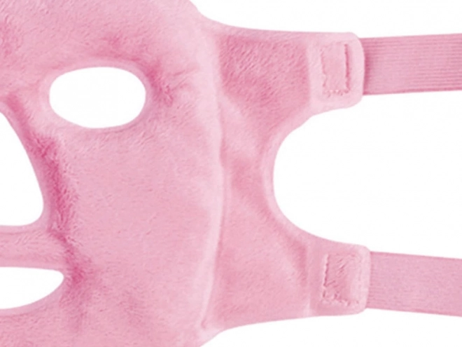 Masque facial de refroidissement gel chauffant yeux relx – rose