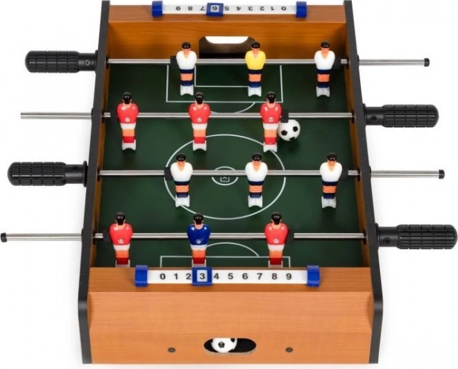 Mini baby-foot en bois pour enfants