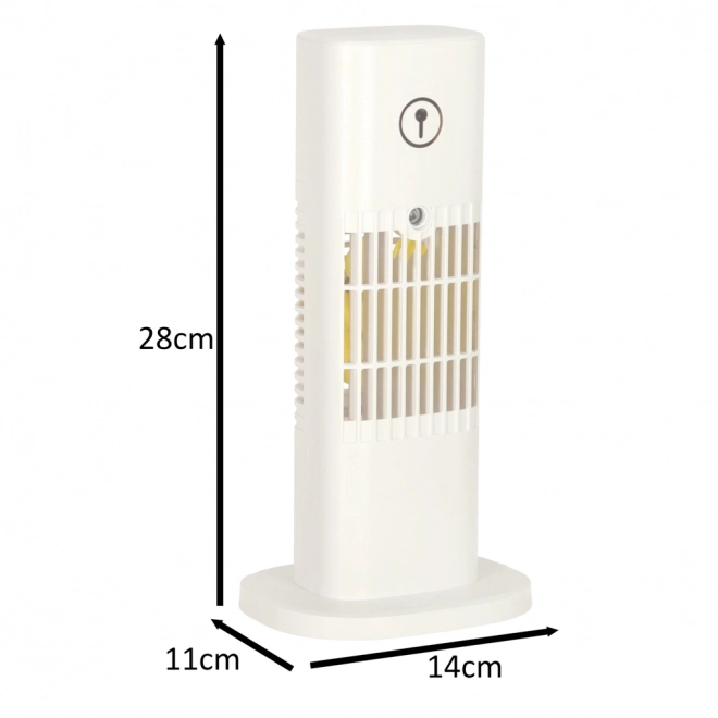 Ventilateur et climatiseur portable blanc avec humidificateur