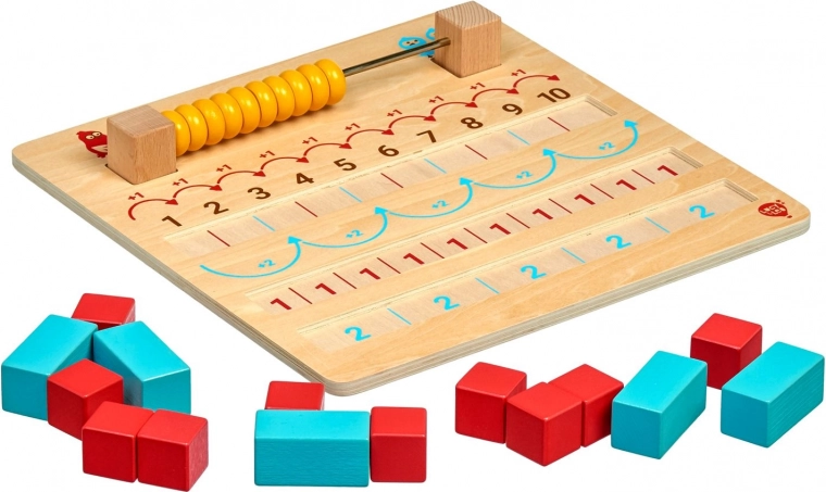 Blocs colorés pour l’addition et la soustraction