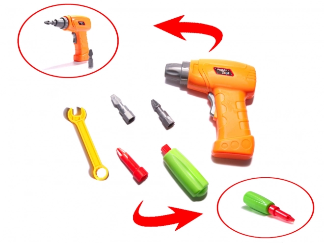 Kit éducatif avec perceuse en mallette
