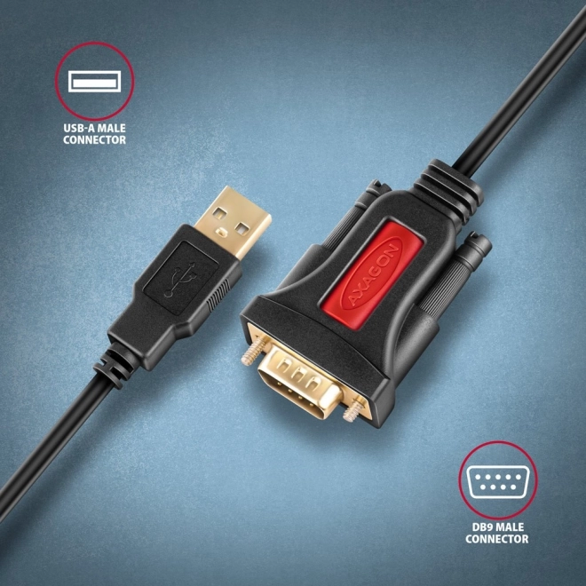 Adaptateur USB 2.0 vers RS-232 câble 1,5 m avec puce Prolific