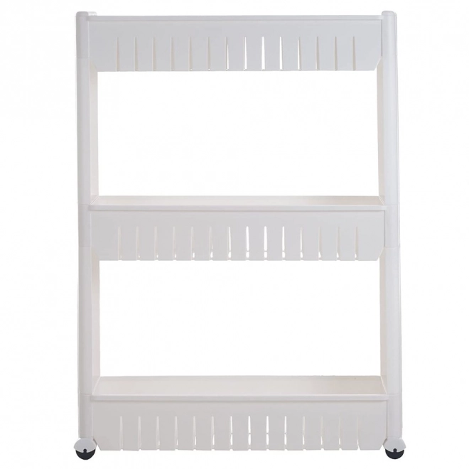 Étagère de salle de bain armoire de cuisine sur roulettes bibliothèque