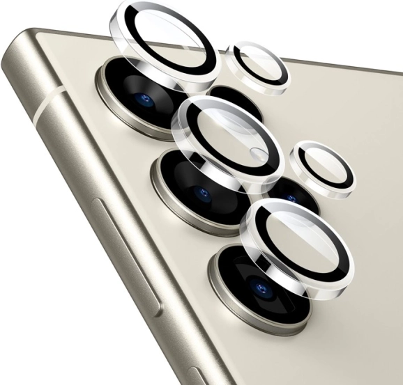 Verre de protection pour objectif de caméra Samsung Galaxy S24 Ultra