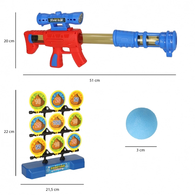 Jeu de tir avec cibles mobiles
