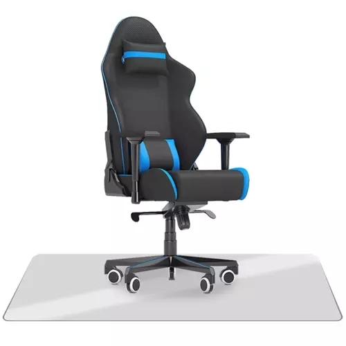Tapis protecteur sous chaise 90x130cm - lait