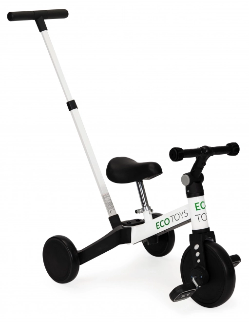 Tricycle vélo d'équilibre avec poignée poussée 2 en 1