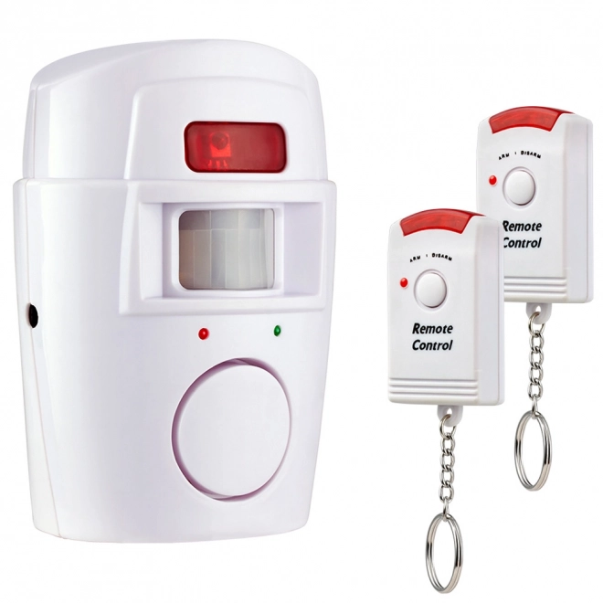Alarme sans fil avec détecteur de mouvement + 2 télécommandes