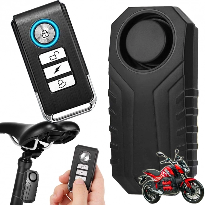 Alarme antivol pour moto avec télécommande